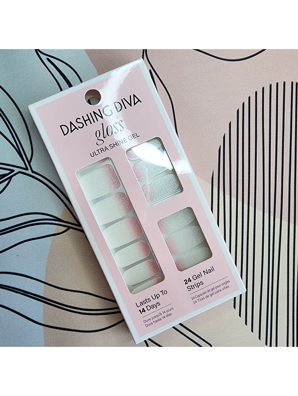 Dashing Diva Gloss Ultra Shine Gel Mini Skirt Mini Gel Nail Strips